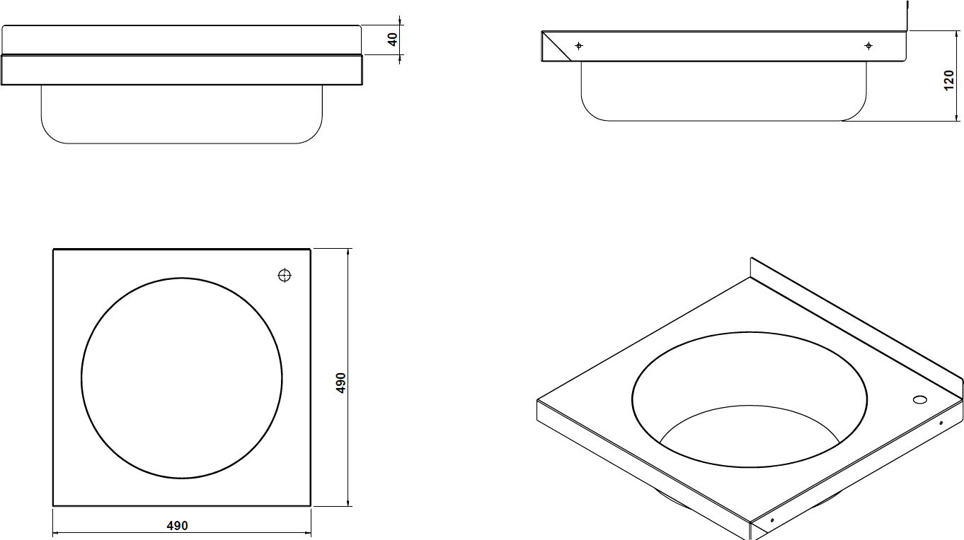 EYT01 El Yıkama Tablası