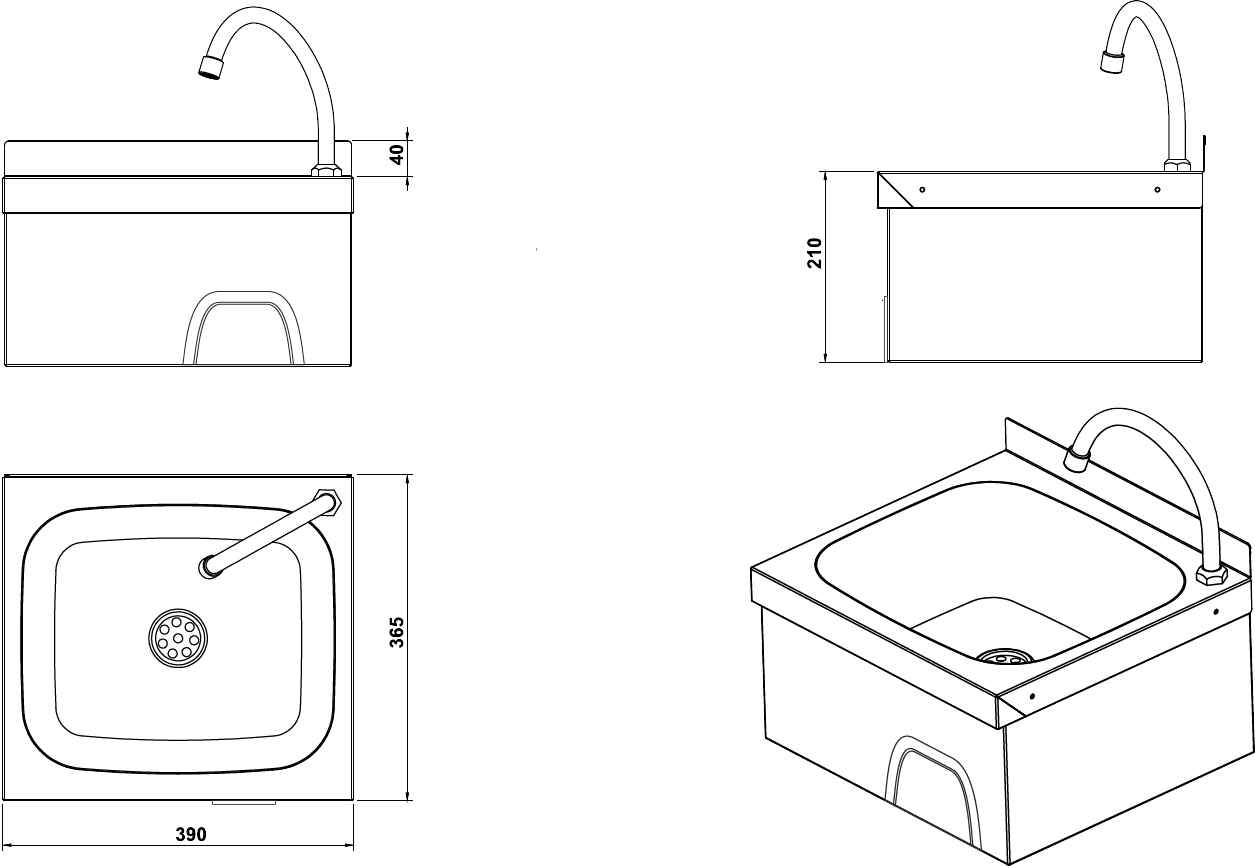 EYD01 Dizden Kumandalı El Yıkama