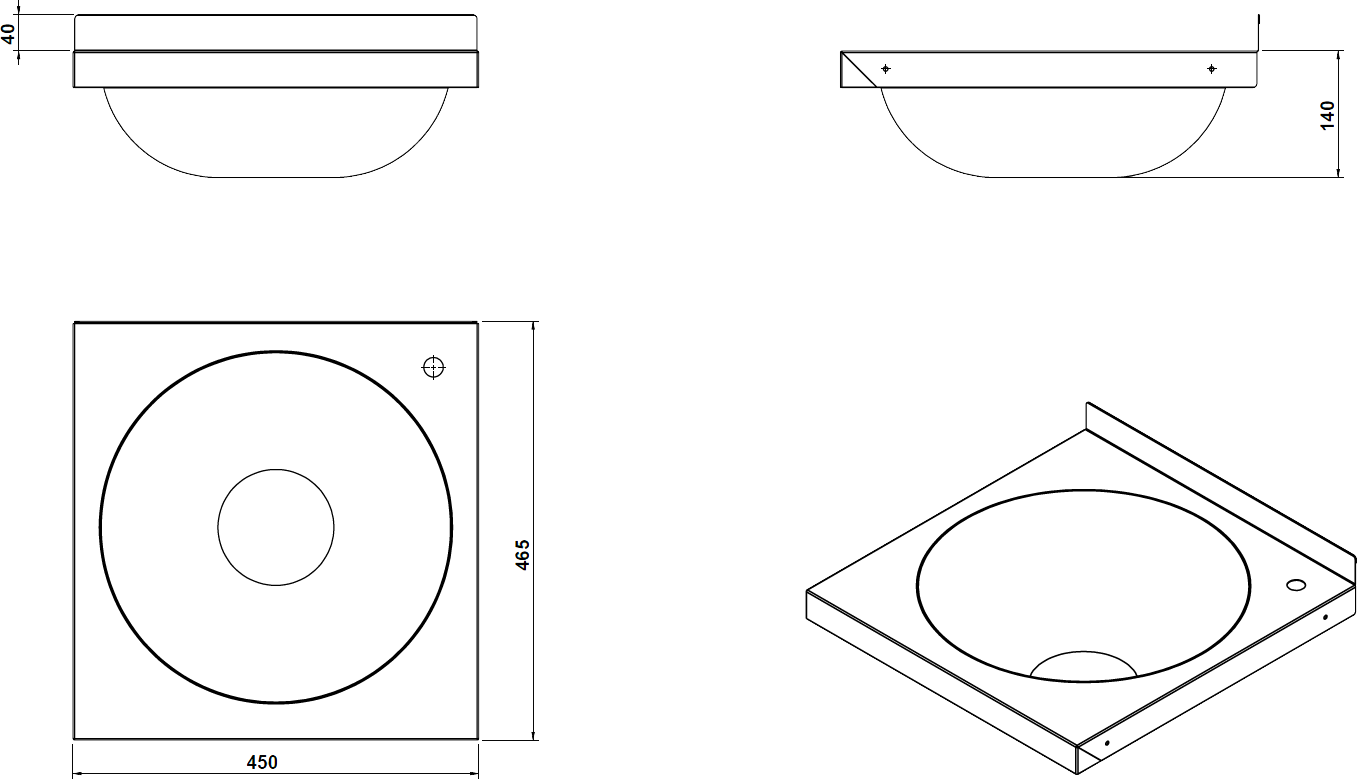 EYT01 El Yıkama Tablası