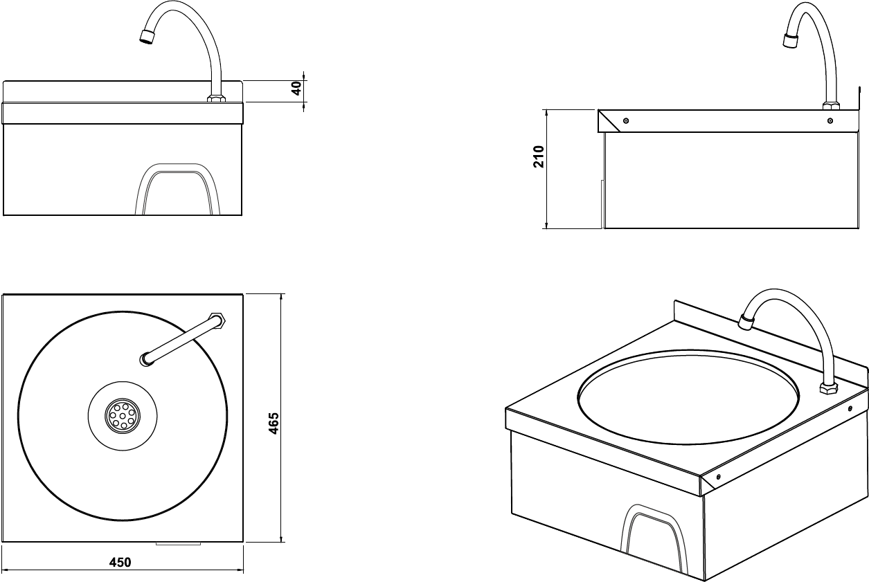 EYD01 Dizden Kumandalı El Yıkama